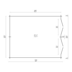 Daubjerg Brndeskur 20m2