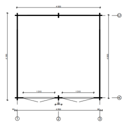 Ramsing Brndeskur 16 m2
