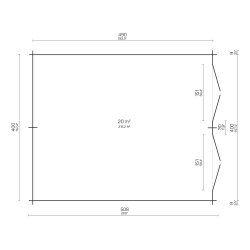 Skarrild Brndeskur 20 m2
