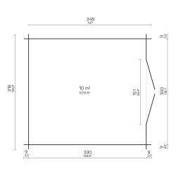 Thorum Br�ndeskur 10 m2