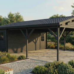 Helsinge Carport 45,51 m2
