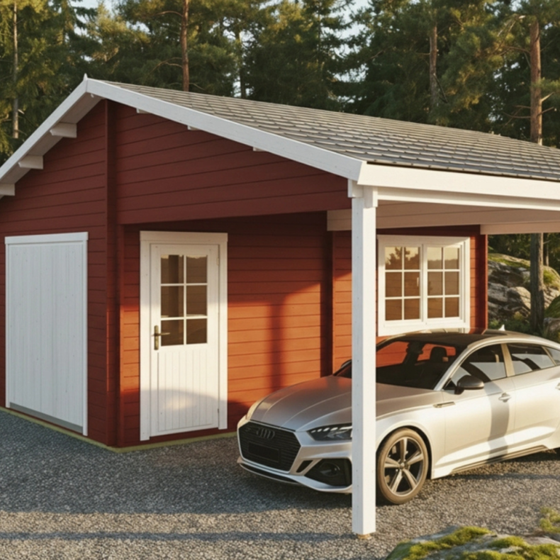 Hornslet Garage 21,8 m2