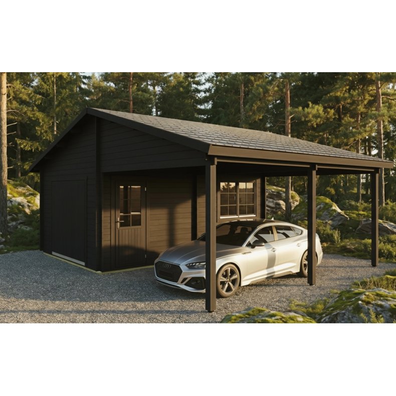 Hornslet Garage 21,8 m2