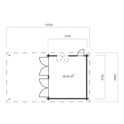 Spjald Garage 62,75 m2