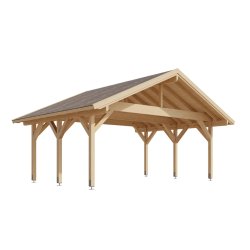 Vodskov Carport 20,96 m2