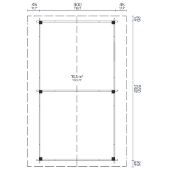 Billum Carport 16,5 m2