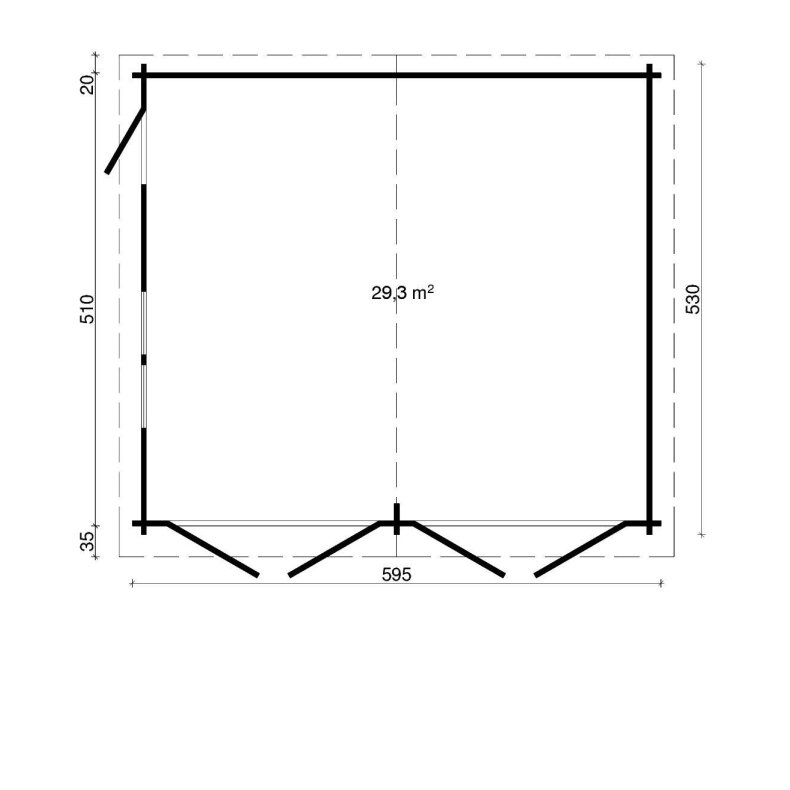 Broager Garage 29,3 m2