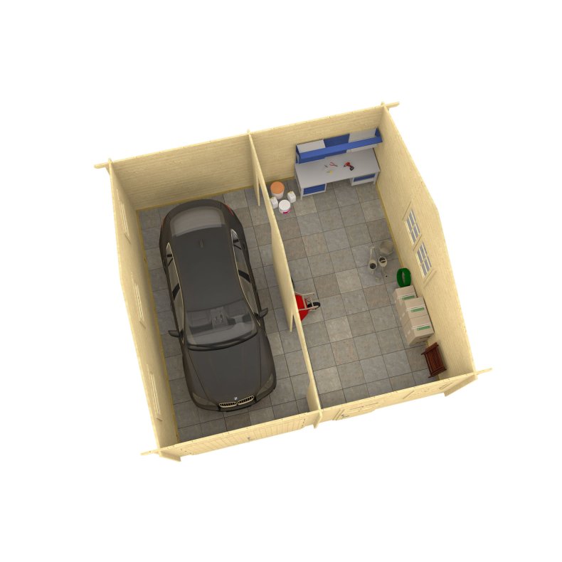 Dalmose Garage 33,1 m2