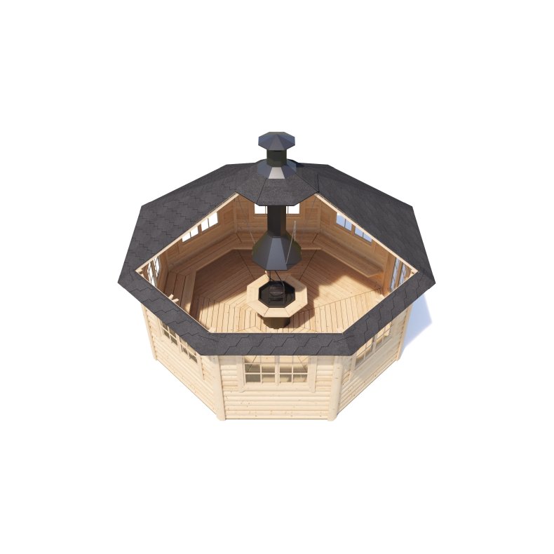 Dronninglund Grill Pavillon 17 m2