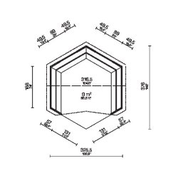 Engesvang Grillhytte 9 m2
