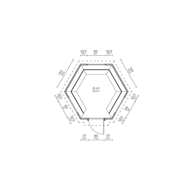 Munkebo Grillhytte 6 m2