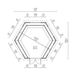 Snejbjerg Grill Pavillon 9 m2