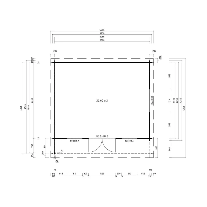 Bogense Havehus 20 m2