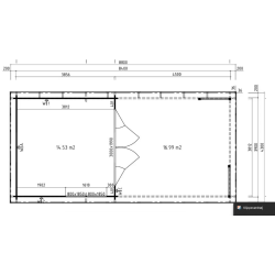 Frederiksdal Havehus 14,5 m2