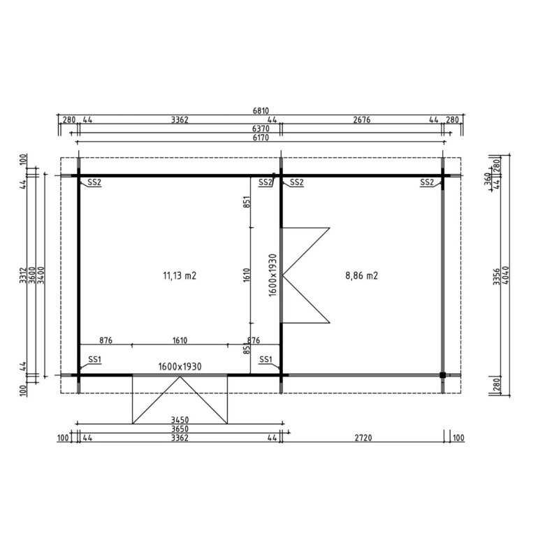 Juelsminde Havehus 11 m2
