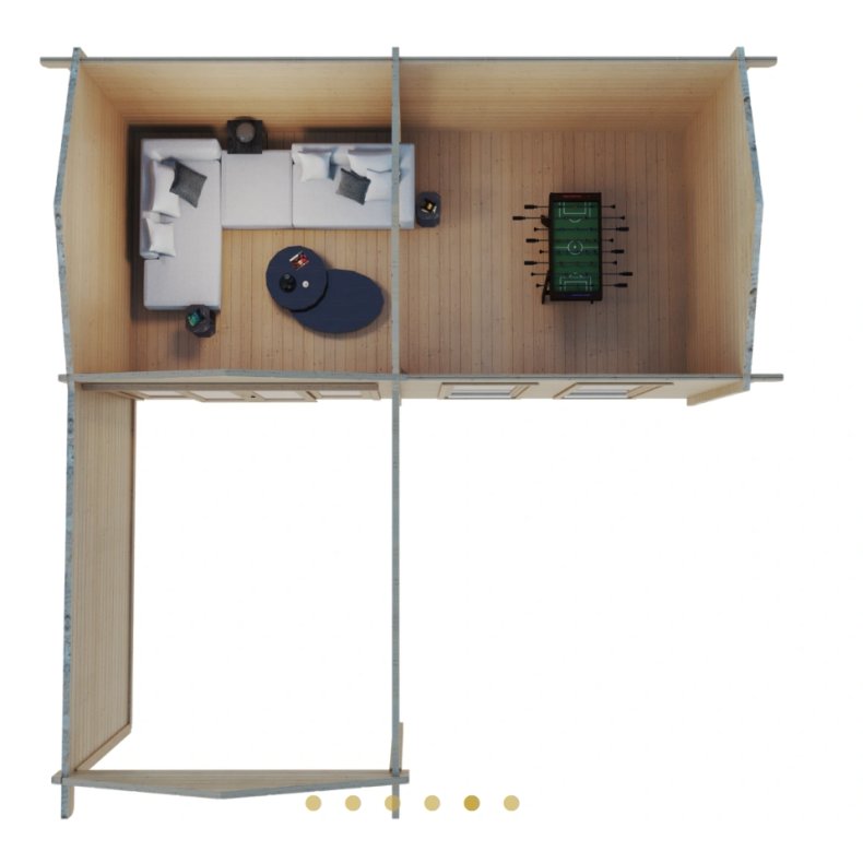 Dianalund Havehus 21,7 m2