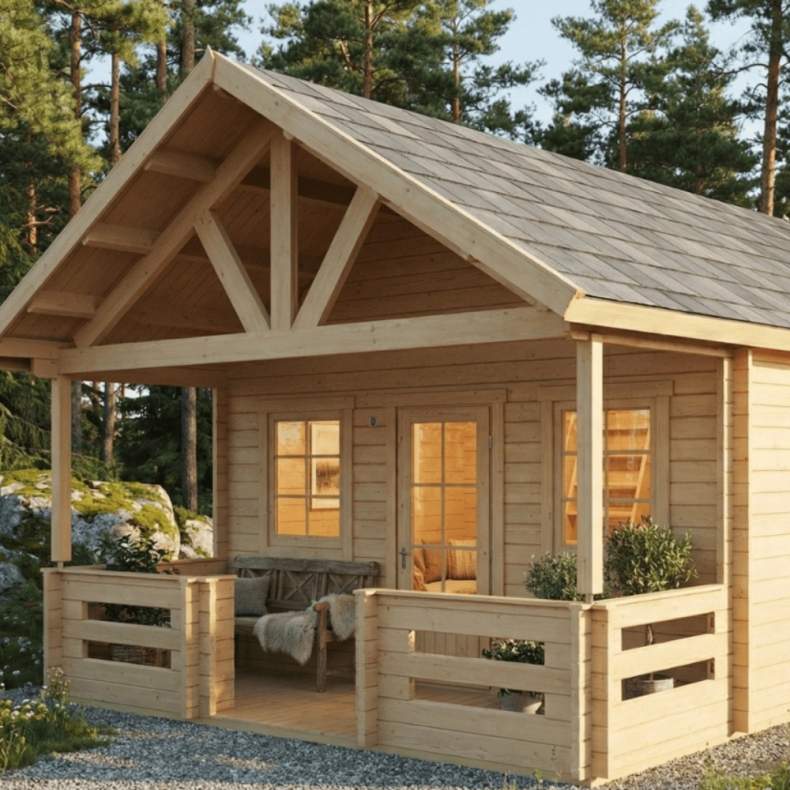 Dybvad Havehus 20,91 m2