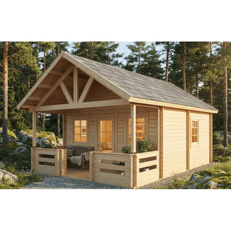 Dybvad Havehus 20,91 m2