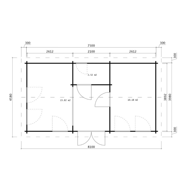 Fredensborg Havehus 28,5 m2