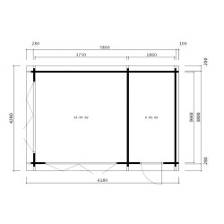 Gadbjerg Havehus 20,5 m2