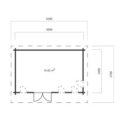 Hellerup Havehus 19,6 m2