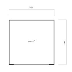 Hjerm Havehus 25,81 m2