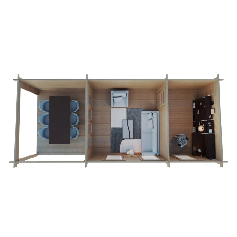 Hovborg Havehus 18,6 m2