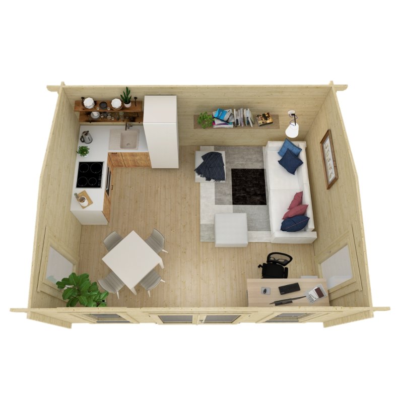 Karlslunde Havehus 19,22 m2