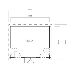 Karlslunde Havehus 19,22 m2