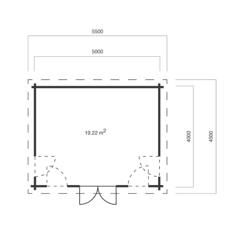 Karlslunde Havehus 19,22 m2