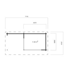 Lundby Havehus 11,8 m2