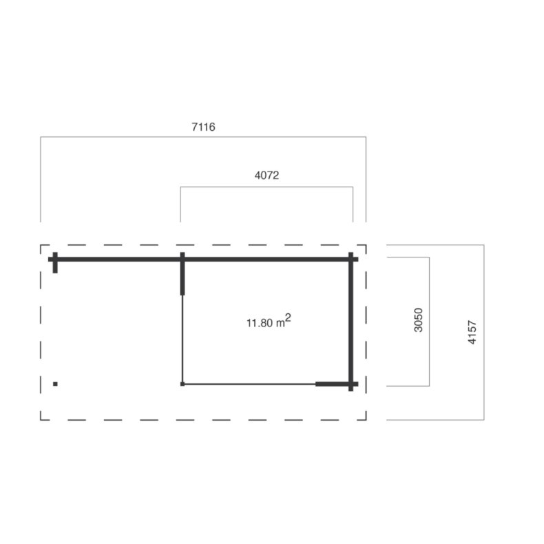 Lundby Havehus 11,8 m2