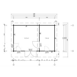 Strandby Havehus 19,45 m2