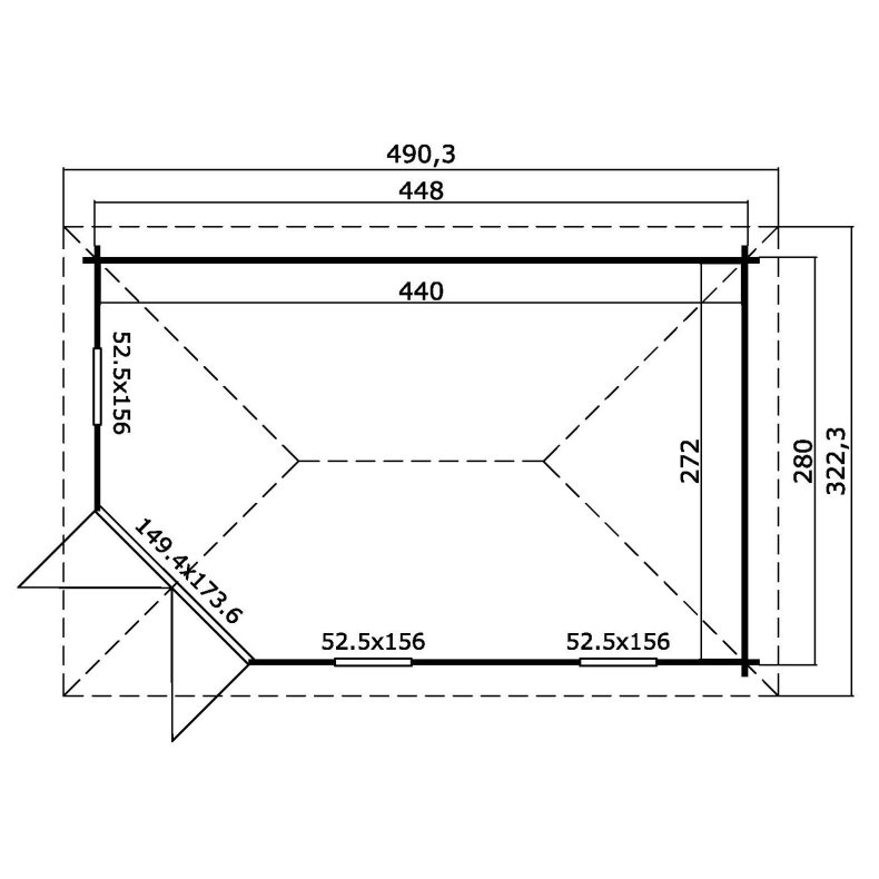 Egebjerg Havehus 11,4 m2