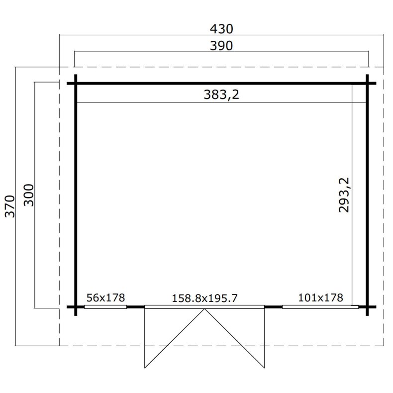 Hurup Havehus 11,24 m2