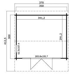 Husum Havehus 9,94 m2
