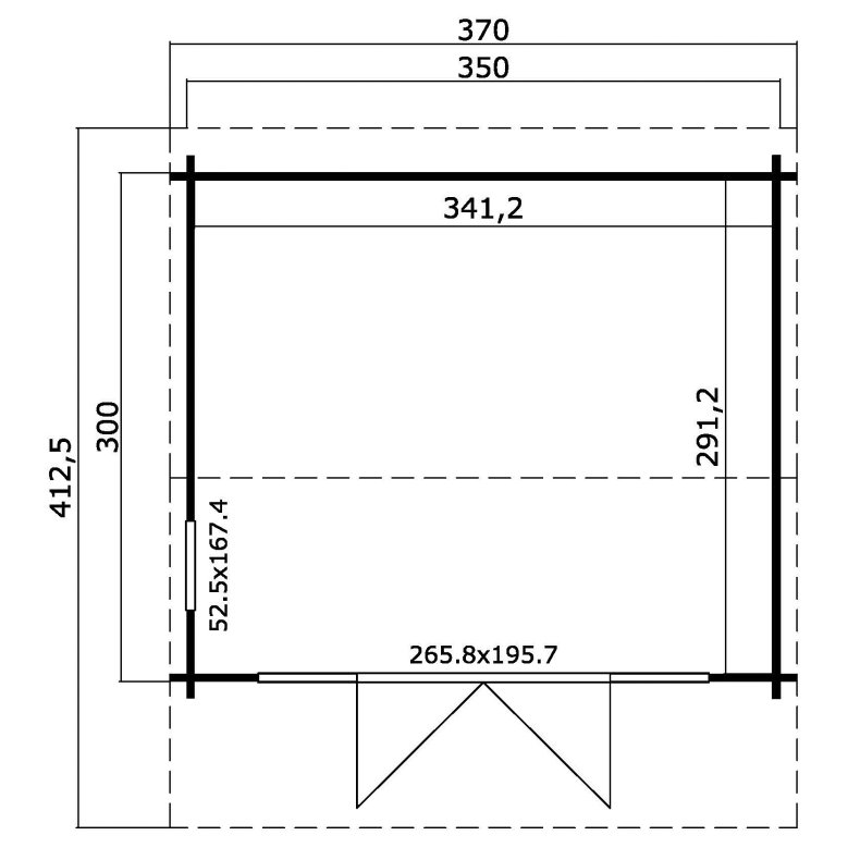 Husum Havehus 9,94 m2