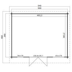 Nederby Havehus 18,9 m2