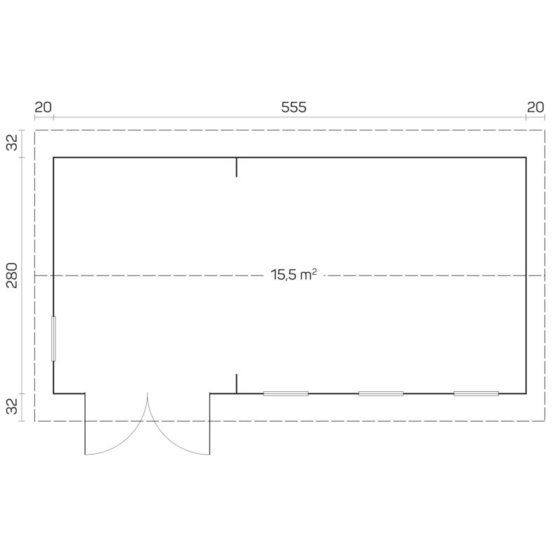 Bovbjerg Havehus 15,5 m2