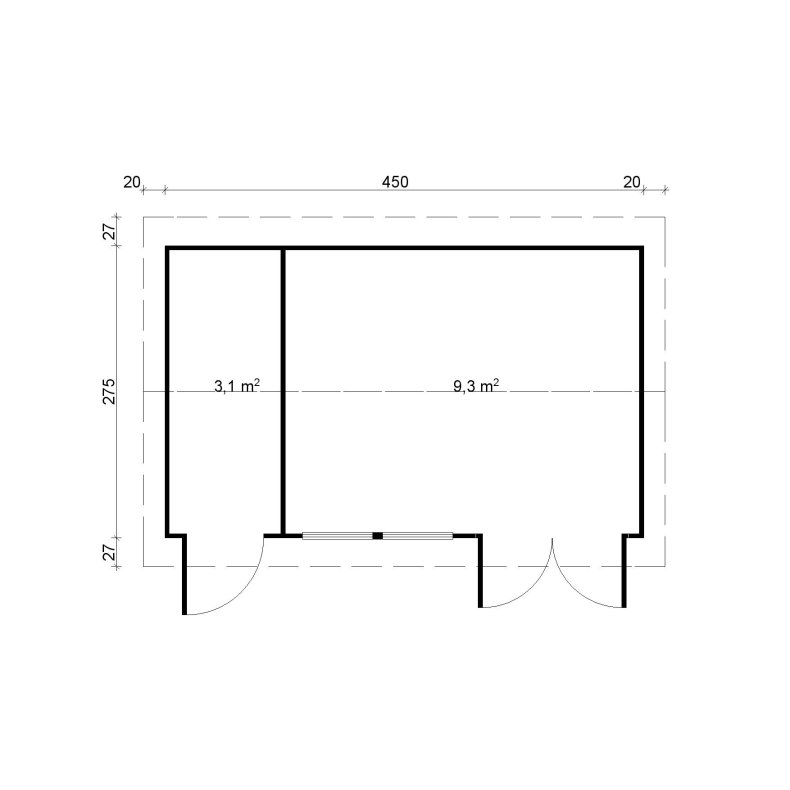 Gilleleje Havehus 12,4 m2