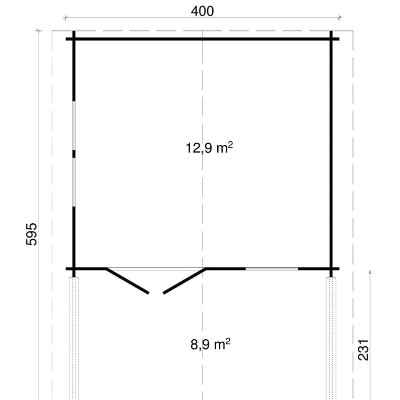 Handbjerg Havehus 12,9 m2