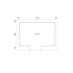 Klarup Havehus 13,5 m2