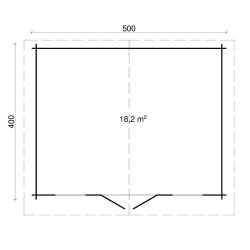Kongerslev Havehus 18,2 m2