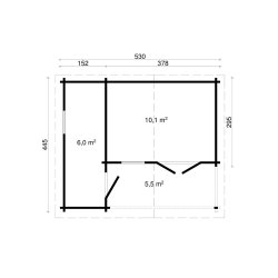Outrup Havehus 16,1 m2