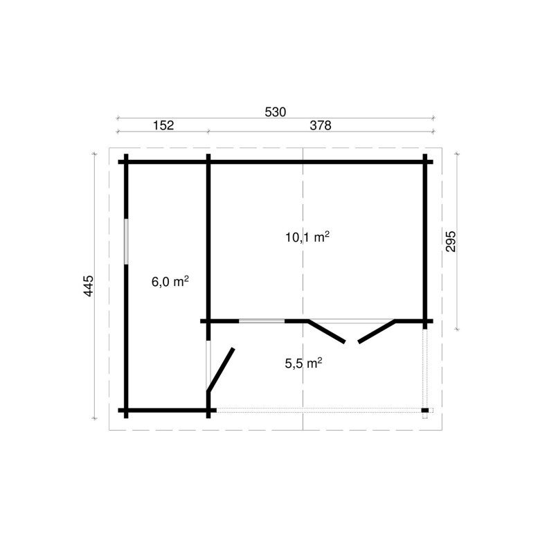 Outrup Havehus 16,1 m2