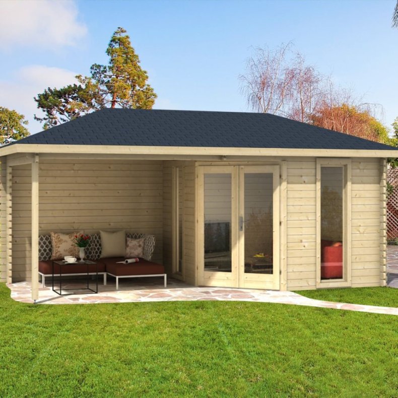 Stoholm Havehus 15,5 m2 (7,3 m2)