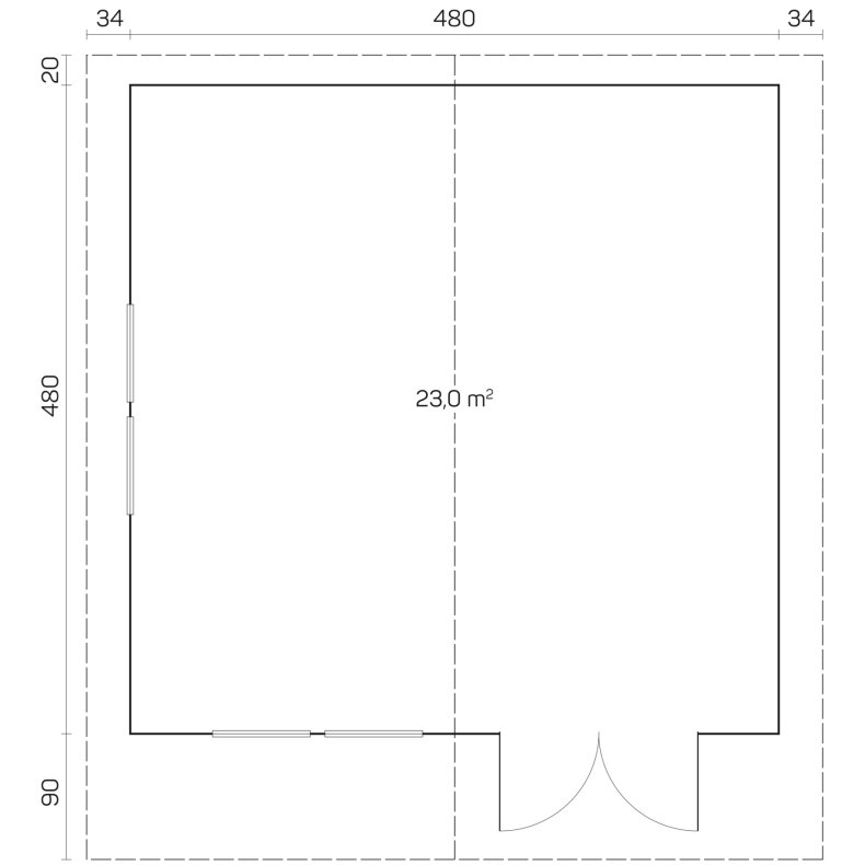 Terndrup Havehus 23 m2