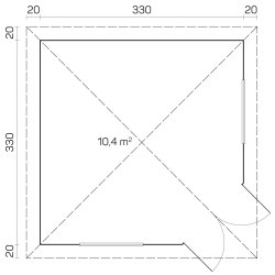 Tilst Havehus 10,4 m2