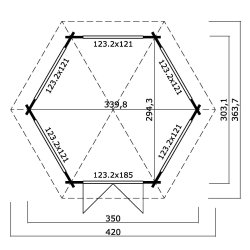 Hasselager Pavillon 10,04 m2