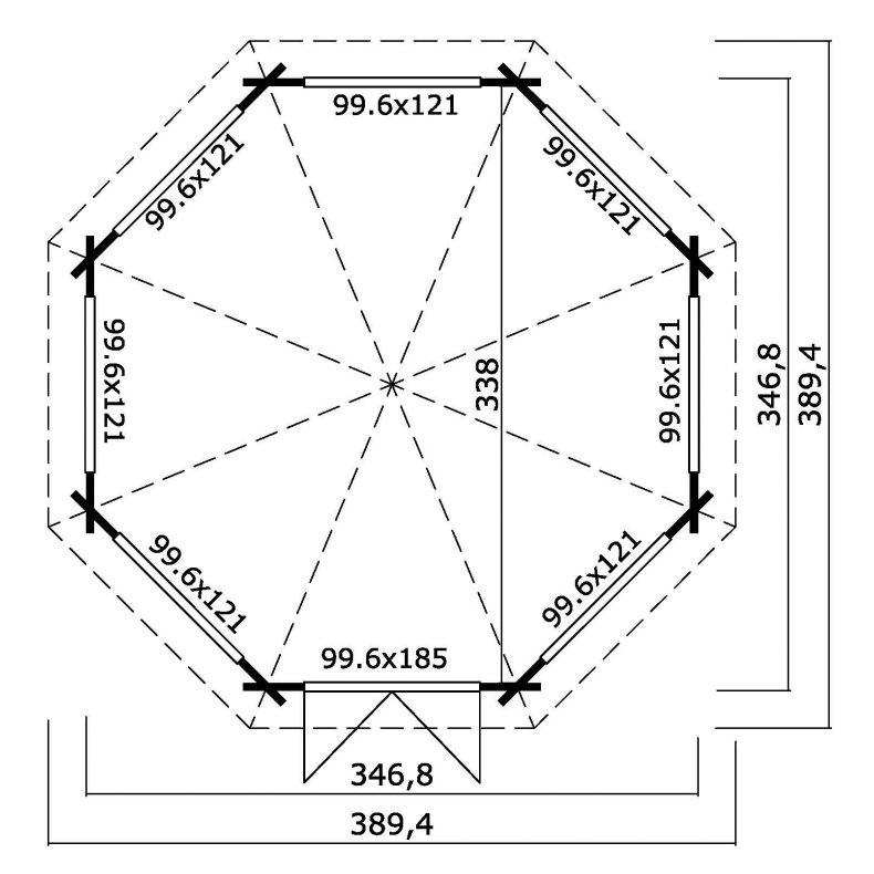 Kerteminde Pavillon 9,46 m2